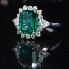 New Hatton Garden Collection: Fine Emerald, Diamond and 18ct Gold Ring