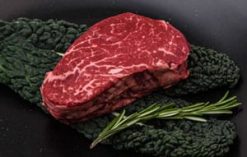 The most opulent steak in the world! Wagyu (Kobe) Fillet, thick cut