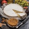 Gourmet Whole Cheeses: Truffled Brie and Calvados Camembert, a snip at £49