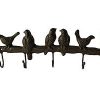 Cheery cast-iron bird hooks