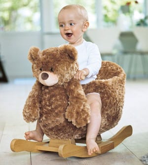 Rocking Ted: the Swedish rocking bear for babies