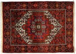 Traditional handmade double-knotted Persian Bidjar rug: a superb deal at £198