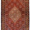 High quality traditional handmade double-knotted Persian Bidjar rug