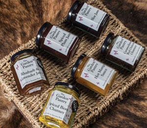 Award-winning new homemade Chutney and Preserves Collection from the Garden Pantry in Norfolk
