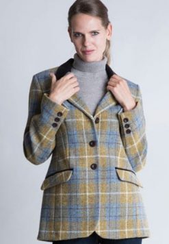 The New British Heritage: Cadzow Jacket in handwoven pure wool Harris Tweed