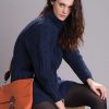 The Wool Pack: Chunky new merino and cashmere coat-jacket by Westend Knitwear