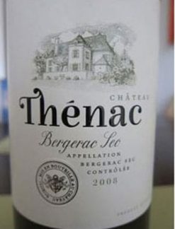 Château Thénac, Côtes de Bergerac 2008 rouge: superb wine, excellent Club deal