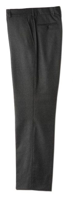 Charcoal wool trousers