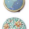 Hand enamelled compacts
