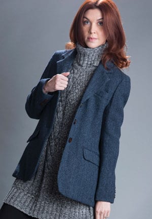 The New British Heritage: Osborne Jacket in pure wool handwoven Harris Tweed