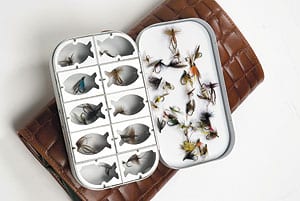 The Club Trout Flybox and Fly selection