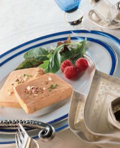 Gorgeous Rougie foie gras with peppers and Champagne: a snip at £43 delivered
