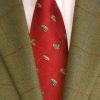 Pure silk woven Fly Tie: the perfect tie for flyfishers