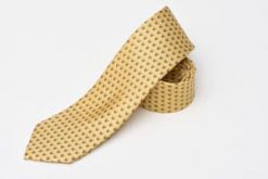 The gentleman's tie, naturally elegant: pure silk Fox Mask by Bryn Parry for Fox & Chave