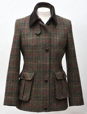 Stylish new hand-woven Harris Tweed jacket, designed and tailored in England