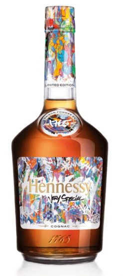 The art of Hennessy VS: Limited Edition by American artist JonOne