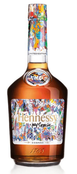 The art of Hennessy VS: Limited Edition by American artist JonOne