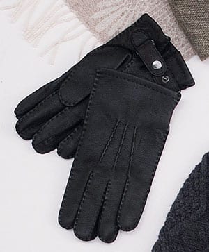 Finest grade American deerskin gloves for men