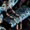 Silk Art: Gustav Klimt luxurious pure silk Hope Clutch