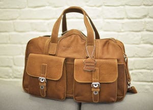 New Enzo Design leather holdall: £119