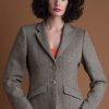 Pure wool handwoven ladies' jacket by Magee