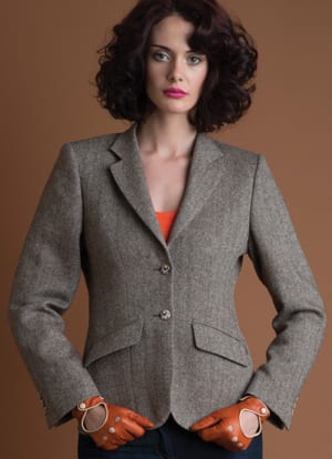 Pure wool handwoven ladies' jacket by Magee