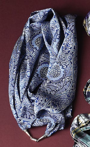 Silk Art: Pure silk satin Liberty London square: fabulous and only £36