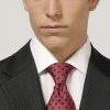 Fox & Chave Pure Silk Spotted Tie