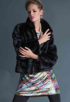 Haute Collection: Opulent Fur: Luxuriously crafted jacket in the finest mink fur