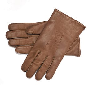 Deerskin men's leather gloves