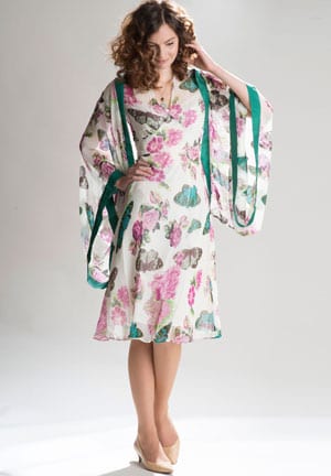 Nancy Mac Summer 2016 Collection: Butterfly hunt, the Mae tea dress in silk georgette