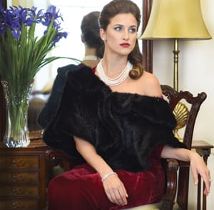 New Fur Collection: Fabulous new Aspinall mink stole