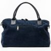 Classy and versatile new Italian suede 24-hour holdall, only £67