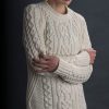 In-vogue Aran merino sweater-dress or tunic: Valentino style without the price tag!
