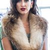 The New Fur Collection: Elegant natural crystal fox fur collar