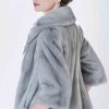 Haute Collection: Opulent Fur: Gorgeous designer mink jacket with sumptuous mink collar