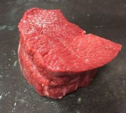 Succulent ostrich fillet steaks: one of the finest-flavoured meats in the world