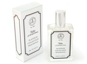 Finest new fragrance from Taylor of Old Bond Street: Platinum Collection: 50ml bottle