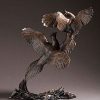 ‘Pheasants At Dawn’ Limited Edition Bronze by Michael Simpson