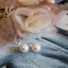 Beautiful large 10-11mm pearl and 14ct yellow gold stud earrings from the Hawaiian Isles