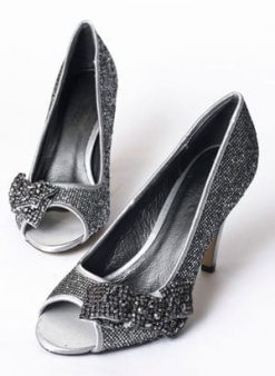 The new pewter heels by Aftershock of London