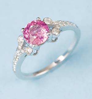 The Manhattan Pink Sapphire Ring