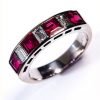 New Hatton Garden Collection: Burmese ruby and diamond eternity ring