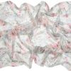 Beautiful limited edition Italian silk chiffon scarf from the Romantic Garden Collection: Acquerello Alba Rosa (Watercolour Dawn Rose)