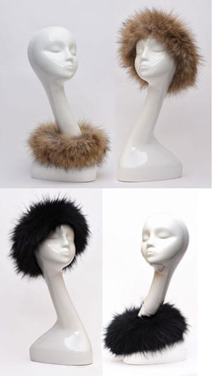 Hats off: it's the new Roxy Raccoon fur at £39!