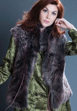 Pure silk brocade coat: fabulous new-season trend