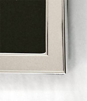 Classic sterling silver photo frame - 6x8 inches