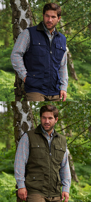 Smart new all-season country waistcoat, a snip at only £22