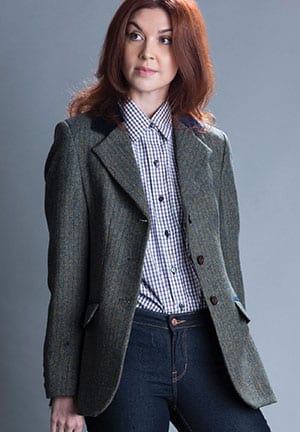 The New British Heritage: Abbeydale Jacket in pure wool tweed by Abraham Moon