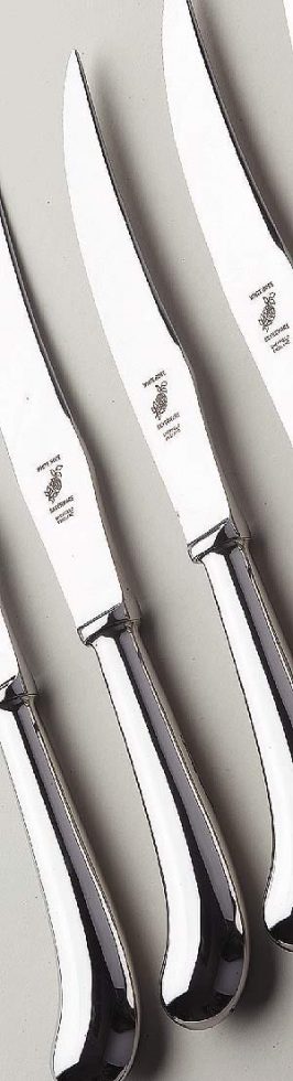 Hand-serrated Sheffield steak knives: possibly the best in the world